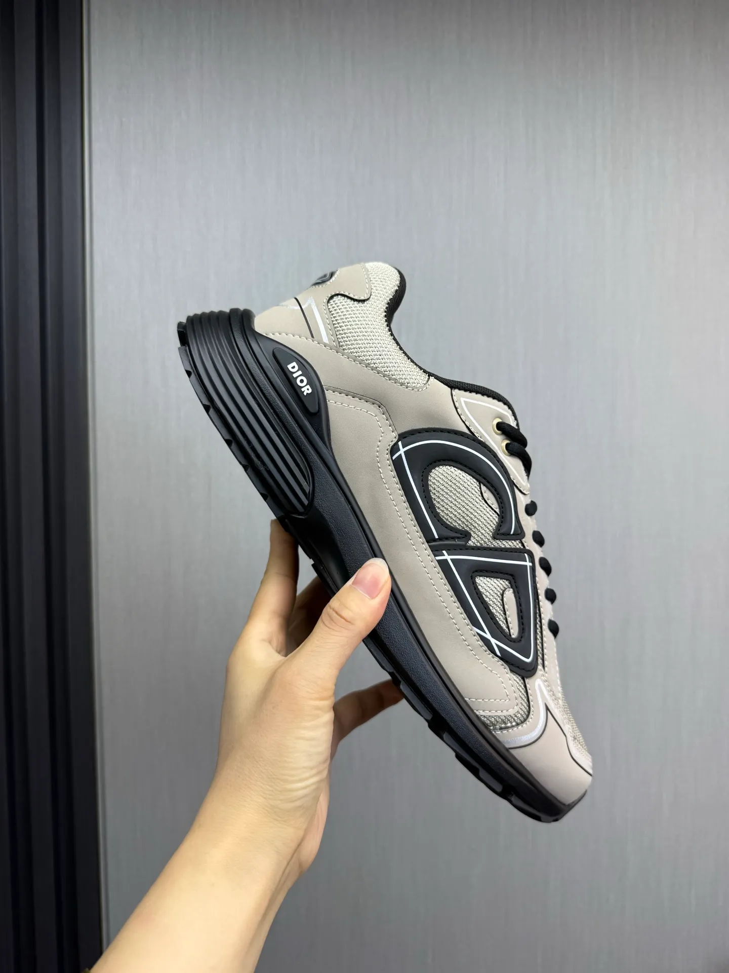 Men's men's shoes 💰580💰 Dior Dior.B30 couple hot sale ❤️💚Official website 1:1 replica ⬆️Imported cowhide stitching, comfortable mesh lining 35-45 (45 customized, non-refundable)